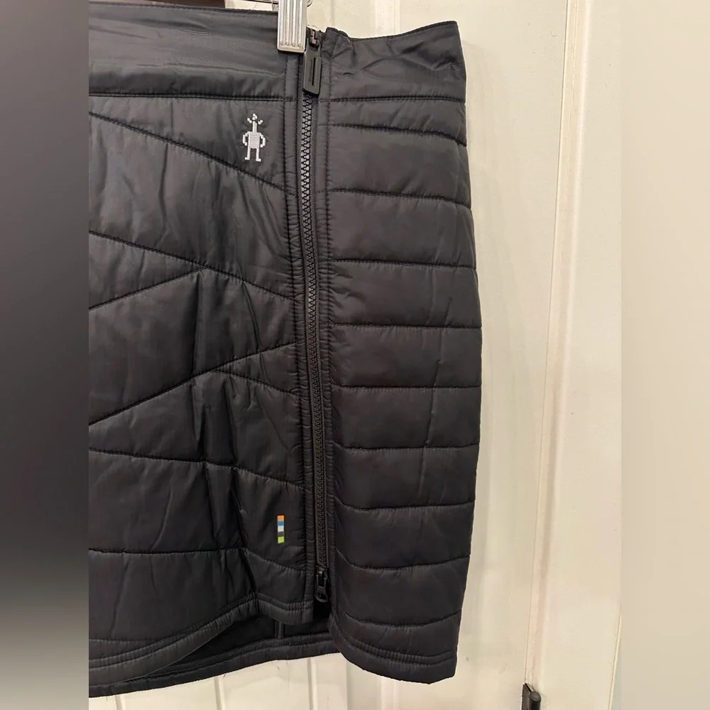 Smartwool Smartloft Zip Skirt Black Size XL Excellent Condition